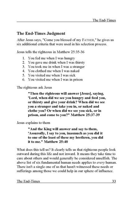Seven End-Times Messages From God Book - Page 33
