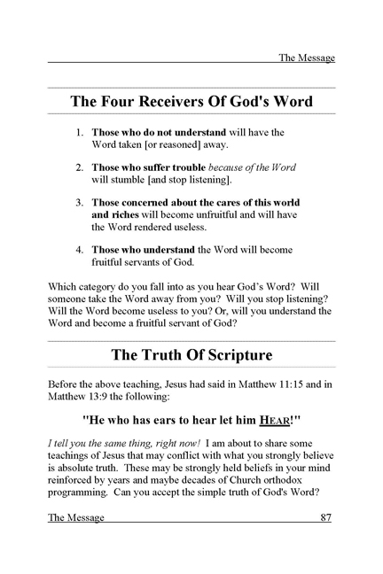 Seven End-Times Messages From God Book - Page 87